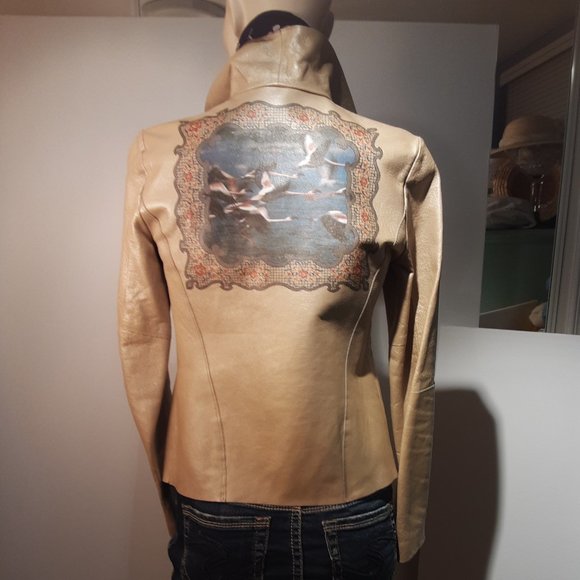 Diesel Veste de cuir - Picture 2 of 3